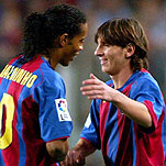 Ronaldinho vs Messi